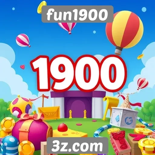 Variedade de jogos oferecidos no fun1900